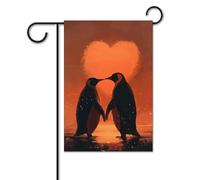 Bandiera da giardino 30,5 x 45,7 cm, doppia faccia, verticale, bandiera di benvenuto, bandiera di benvenuto, piccola bandiera decorativa per esterni per tutte le stagioni, striscioni per casa, patio