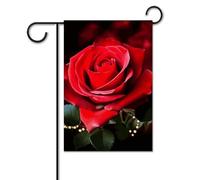 Bandiera da giardino 30,5 x 45,7 cm, doppia faccia, verticale, bandiera di benvenuto, piccola bandiera decorativa per esterni, per tutte le stagioni, striscioni per casa, patio, vacanze, decorazione