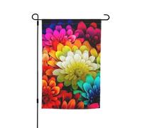 Bandiera da giardino 30,5 x 45,7 cm double face primavera estate benvenuto giardino bandiera fiori colorati decorazione esterna banner bandiera cortile festa stagionale banner segno per esterno