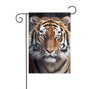 Bandiera da giardino 30,5 x 45,7 cm double face verticale benvenuto bandiere estive no dissolvenza bandiere casa tigre Yard Banner per stagionale fattoria cortile decorazione esterna
