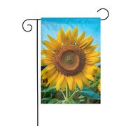 Bandiera da giardino 30,5 x 45,7 cm double face verticale benvenuto bandiere estive no dissolvenza bandiere casa Beutiful girasole Yard Banner per stagionale fattoria cortile decorazione esterna