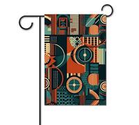 Bandiera da giardino, 30,5 x 45,7 cm, double-face, verticale, con diverse forme, bandiera di benvenuto, piccole bandiere decorative per esterni, per tutte le stagioni, striscioni per casa, patio