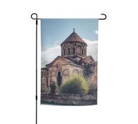 Bandiera da giardino 30,5 x 45,7 cm su entrambi i lati, bandiera da cortile per la chiesa armena stagionale per esterni per primavera estate prato portico decorazione per la casa piccola bandiera da