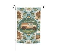 Bandiera da giardino 30,5 x 45,7 cm su entrambi i lati, bandiera da cortile per vacanze in stile country banner stagionale all'aperto per primavera estate prato portico decorazione per la casa piccola