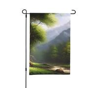 Bandiera da giardino 30,5 x 45,7 cm, verticale, double face, invernale, per esterni, oceano, dopo tempesta, per tutte le stagioni, bandiera decorativa per esterni per decorazioni da cortile