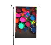 Bandiera da giardino 30,5 x 45,7 cm, verticale, double face, invernale, per esterni, oceano, dopo tempesta, per tutte le stagioni, bandiera decorativa per esterni per decorazioni da cortile