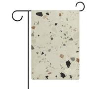 Bandiera da giardino 32,6 x 47 cm su entrambi i lati bianca terrazzo bandiere di benvenuto stagionali decorative per cortile all'aperto bandiere da giardino per esterni patio prato portico decorazione