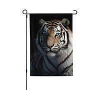 Bandiera da giardino 71 x 101 cm doppia bandiera verticale per esterni piccola bandiera da giardino tigre animale bandiere da giardino bandiere di benvenuto estive per esterni banner per vacanze