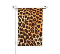 Bandiera da giardino a strisce sui leopardi, 30,5 x 45,7 cm. Decorazione per esterni luminosa su entrambi i lati porta un po' di divertimento al tuo giardino.