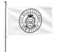Bandiera Da Giardino Albuquerque, New Mexico Bandiere Decorative Durevole Bandiera Da Cortile Premium Garden Flag Per Esterno Festival Feste 90X152Cm