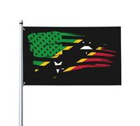 Bandiera Da Giardino America And Saint Kitts And Nevis Bandiere Decorative Antivento Bandiera Da Cortile Impermeabile Garden Flag Per Esterno Festival Feste 90X152CM