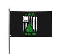 Bandiera Da Giardino An Appeal To Heaven Bandiere Decorative Durevole Garden Flag Antivento Bandiera Da Cortile Per Feste Festival Esterno 90X152CM