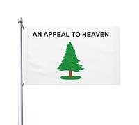 Bandiera Da Giardino An Appeal To Heaven Bandiere Decorative Premium Bandiera Da Cortile Durevole Garden Flag Per Esterno Celebrazioni Festival 90X152CM