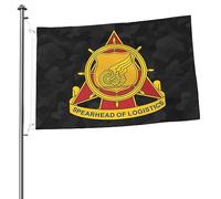 Bandiera Da Giardino Army Transportation Corps Insignia Bandiere Decorative Antivento Bandiera Da Cortile Durevole Garden Flag Per Festival Celebrazioni Esterno 90X152CM