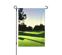 Bandiera da giardino autunnale da campo da golf, decorazione stagionale durevole per la decorazione del portico anteriore del cortile