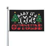 Bandiera Da Giardino Baby Its Cold Outside Bandiera Pirati Gran Bandiera Personalizzata Per Camion, Barca, Feste, 90X150cm