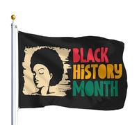 Bandiera Da Giardino Black History Month Bandiera Da Cortile Lavabile Bandiere Decorative Premium Garden Flag Per Festival Esterno Celebrazioni 90X152CM