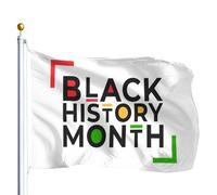 Bandiera Da Giardino Black History Month Bandiere Decorative Durevole Bandiera Da Cortile Premium Garden Flag Per Feste Esterno Festival 90X152CM