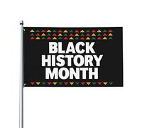 Bandiera Da Giardino Black History Month Bandiere Decorative Lavabile Bandiera Da Cortile Antivento Garden Flag Per Festival Feste Celebrazioni 90X152CM