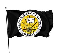 Bandiera Da Giardino Cal Ifornia State University Los Angeles Garden Flag Durevole Bandiera Da Cortile Colore Vivido Bandiere Decorative Per Feste Celebrazioni Festival 90X152CM