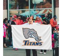 Bandiera Da Giardino Cal State Fullerton Titans Bandiera Da Cortile Resistente Al Sole Bandiere Decorative Impermeabile Garden Flag Per Festival Feste Celebrazioni 90X152Cm