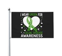 Bandiera Da Giardino Celiac Disease Awareness Outdoorbandiera Antivento Bandieradacortile Premium Bandiere Decorative Per Feste Esterno Festival 90X152CM