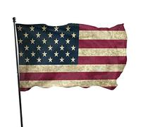 Bandiera da Giardino Clasic USA Bandiera Americana Bandiera Poliestere con 2 Occhielli in Ottone Banner Colore Vivido e Resistente allo sbiadimento Bandiera da Giardino Decorazione Domestica per Inter