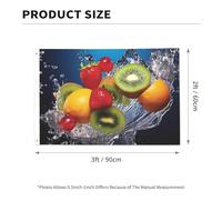 Bandiera da giardino con frutti d'acqua, 2 bandiere da giardino a doppia faccia, resistenti allo sbiadimento, bandiere per esterni, divertente bandiera per le vacanze, con occhielli in metallo, per