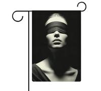 Bandiera da giardino con la benda, per le vacanze stagionali, su entrambi i lati, per casa, cortile, esterni, 30,5 x 45,7 cm