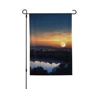 Bandiera da giardino con scritta "Good even", 71 x 101 cm, doppia faccia, bandiera verticale di benvenuto, piccola bandiera decorativa per esterni, per tutte le stagioni, striscioni per casa, patio