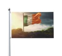 Bandiera da giardino con scritta "The Sun Shines on the Flag", 0,9 x 1,5 m, resistente allo sbiadimento, per esterni, divertente, con occhielli in metallo, per prato, patio, casa, decorazione della