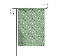Bandiera da giardino con stampa a forma di cuore per esterni, 30 x 45 cm | Bandiera da giardino a due lati decorazione per il Ringraziamento, Halloween, Natale