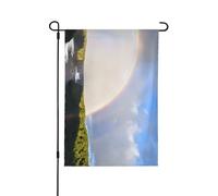 Bandiera da giardino con stampa Cascate del Niagara 12,5"x18" bifacciale, bandiera stagionale di benvenuto da esterno per casa all'aperto Primavera Estate Bandiera autunnale Decorazione da giardino