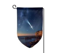 Bandiera da giardino con stampa cometa, decorazione per esterni, per tutte le stagioni, 30,5 x 45,7 cm, forme multiple