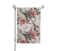 Bandiera da giardino con stampa della Torre Eiffel di Parigi, 30,5 x 45,7 cm, per tutte le stagioni, decorazione esterna per cortile, patio, portico e bandiera del prato
