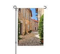 Bandiera da giardino con stampa italiana toscana 28"x40" fronte-retro, bandiera stagionale di benvenuto da esterno per casa all'aperto Primavera Estate Autunno Bandiera Decorazione da giardino