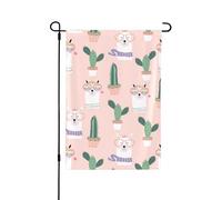 Bandiera da giardino con stampa lama 12x18 pollici Bandiera da giardino verticale bifacciale Decor Bandiere per casa di benvenuto in poliestere per esterno Portico esterno Decorazione del prato del pa