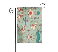 Bandiera da giardino con stampa lama, 30,5 x 45,7 cm, bandiera di benvenuto, per esterni, decorazione per il cortile della casa