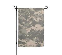 Bandiera da giardino con stampa mimetica digitale militare, 30,5 x 45,7 cm, decorazione per esterni per cortile, patio, portico e bandiera del prato