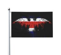Bandiera Da Giardino Costarica Costa Ricans Eagle Garden Flag Premium Bandiera Da Cortile Durevole Bandiere Decorative Per Feste Celebrazioni Festival 90X152CM
