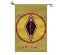 Bandiera da giardino della civiltà classica dell'età - Bandiere culturali totem su entrambi i lati, 30,5 x 45,7 cm, per decorazione esterna (Lusitani)