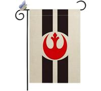 Bandiera da giardino dell'Alleanza Ribelle Bandiere di nazionalità in lino su entrambi i lati Tema del giardino Decorativo Cortile Esterna Bandiere Decorative Banner