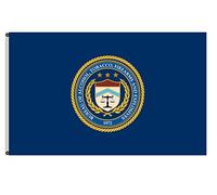 Bandiera Da Giardino Department Of The Bureau Of Alcohol, Tobacco, Firearms And Explosives Bandiera Da Cortile Premium Bandiere Decorative Lavabile Garden Flag Per Esterno Festival 90X152CM