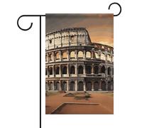 Bandiera da giardino di benvenuto bandiere antiche bandiere per cortile portico casa bandiera stagionale doppia bandiera per casa all'aperto cortile patio prato decorazioni da giardino 30,5 x 45,7 cm