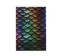 Bandiera da giardino di benvenuto in scala di drago, 0,6 x 0,9 m, double face, non sbiadisce, per casa, cortile, cortile, cortile, prato, decorazione esterna