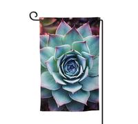 Bandiera da giardino di benvenuto per esterni di piccole dimensioni 31,8 x 45,7 cm doppia faccia resistente alle intemperie bandiera per casa piante grasse bandiere verticali per fattoria all'aperto