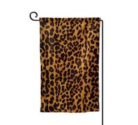 Bandiera da giardino di benvenuto per esterni di piccole dimensioni 31,8 x 45,7 cm doppia faccia resistente alle intemperie bandiera per casa cool ghepardo leopardo bandiere verticali per fattoria