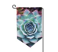 Bandiera da giardino di benvenuto per esterni di piccole dimensioni 31,8 x 45,7 cm doppia faccia resistente alle intemperie bandiera per casa piante grasse bandiere verticali per fattoria all'aperto
