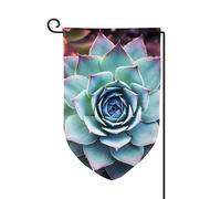Bandiera da giardino di benvenuto per esterni di piccole dimensioni 31,8 x 45,7 cm doppia faccia resistente alle intemperie bandiera per casa piante grasse bandiere verticali per fattoria all'aperto