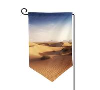 Bandiera da giardino di benvenuto per esterni di piccole dimensioni 31 x 45 cm doppia faccia resistente alle intemperie bandiera per casa paesaggio desertico bandiere verticali per fattoria all'aperto